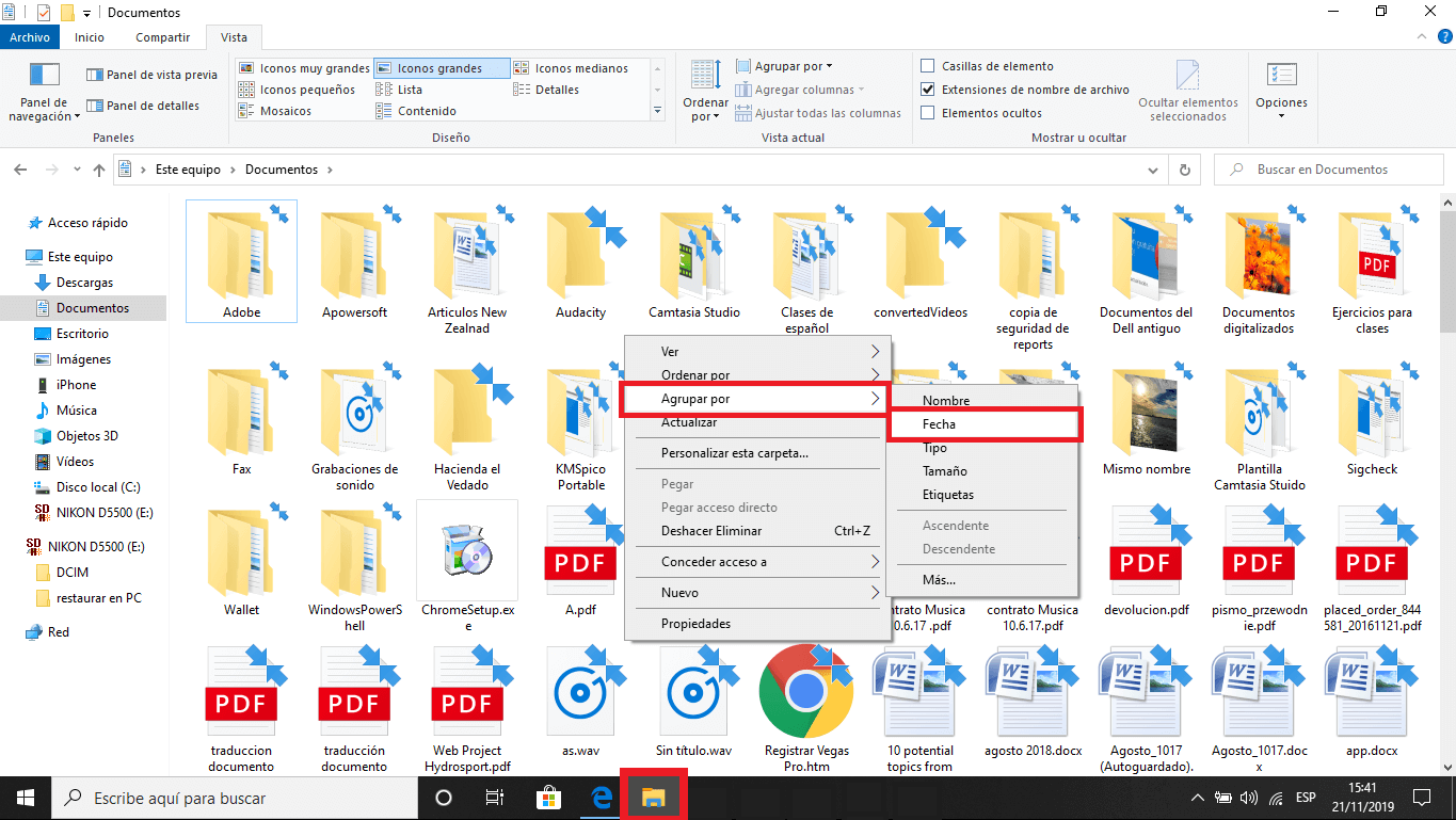 Como Agrupar Archivos En El Explorador De Windows Sexiezpix Web Porn 4430